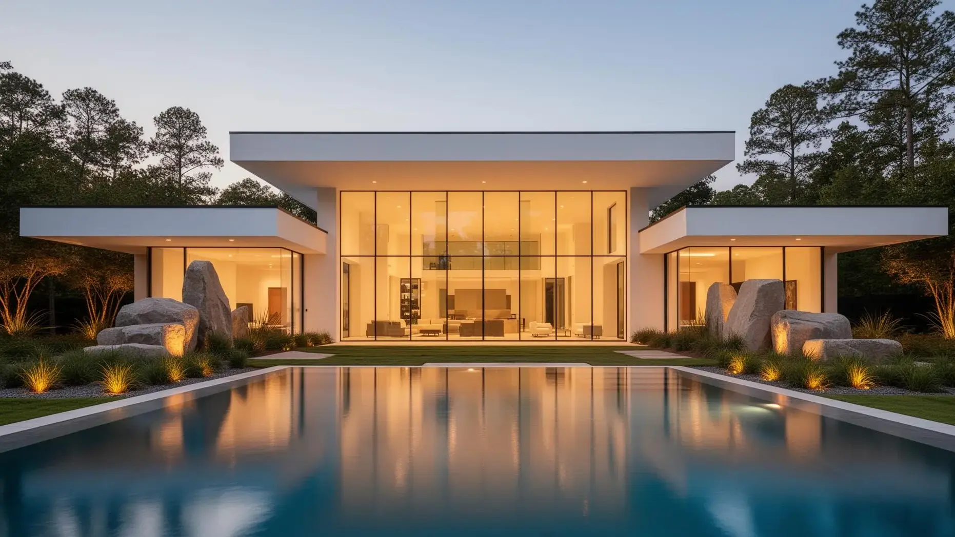 Modern luxury home in Alpharetta Georgia