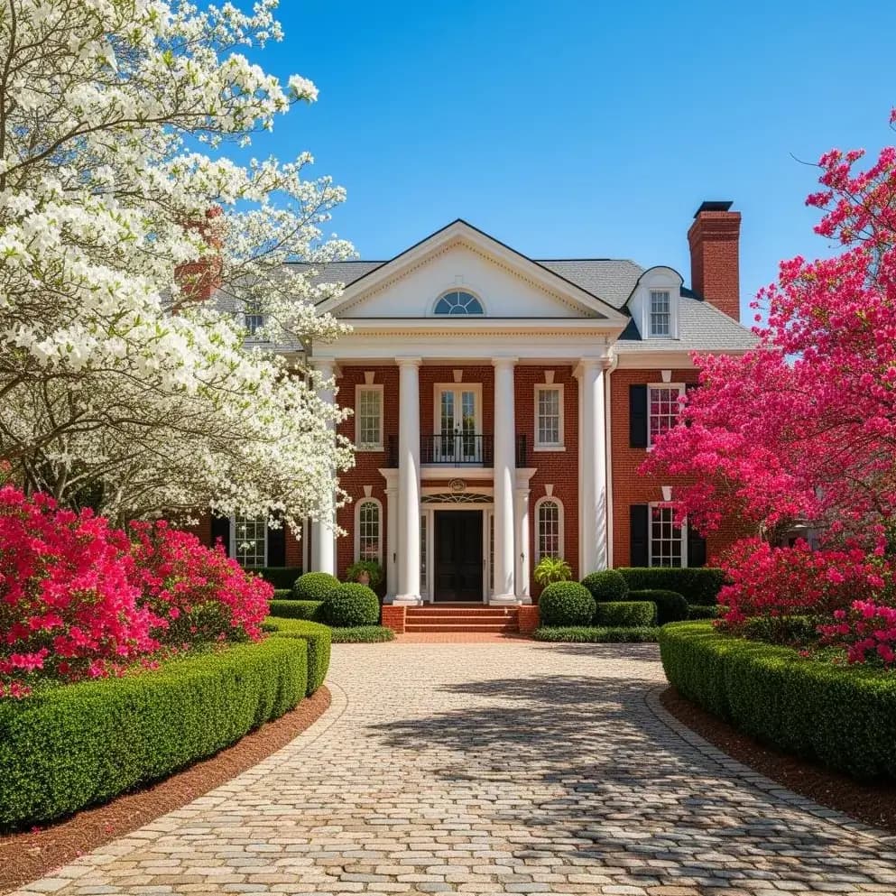 Spring estate home near Chastain Park in Buckhead, Atlanta