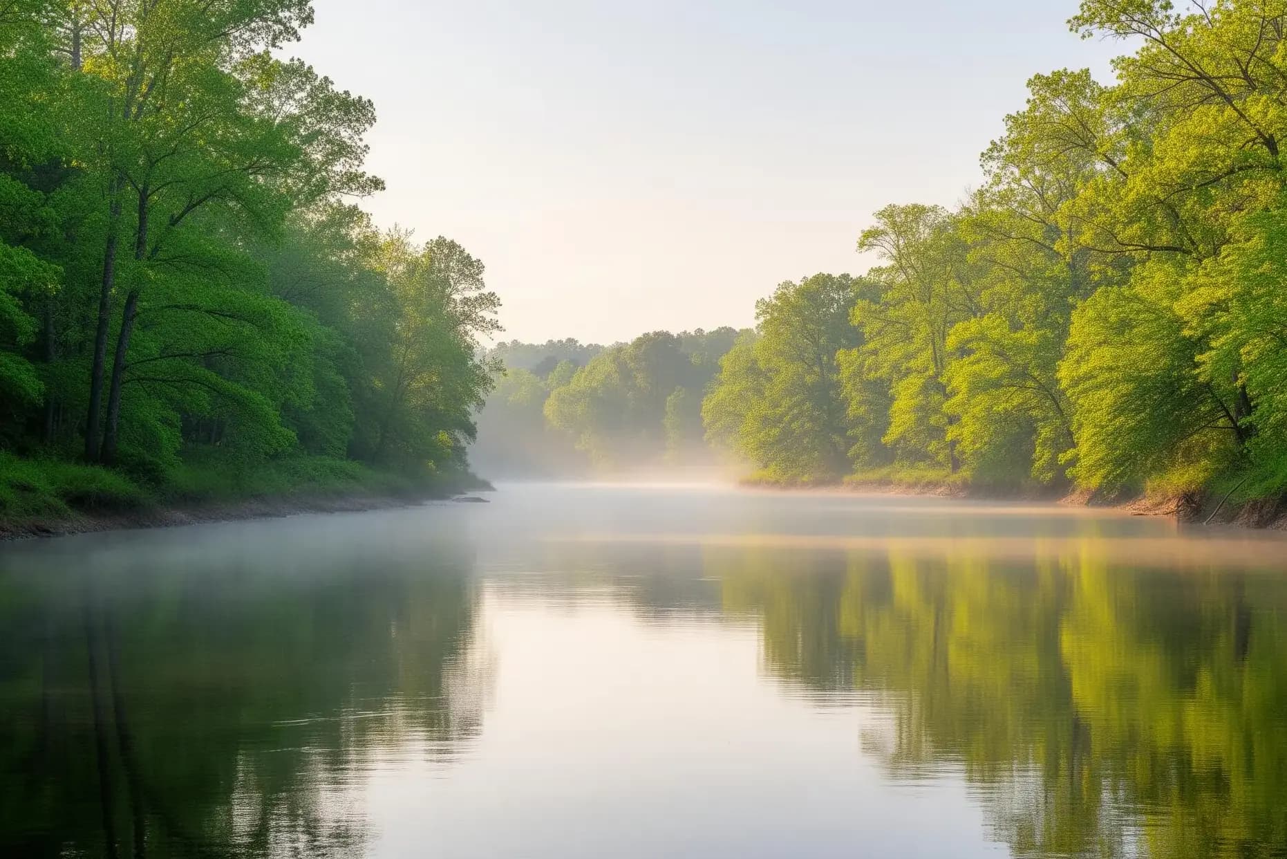 Chattahoochee River recreation near Roswell