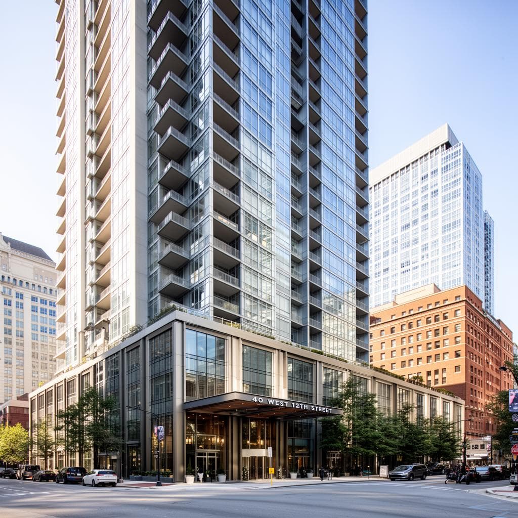 40 West 12th luxury condo in Midtown Atlanta