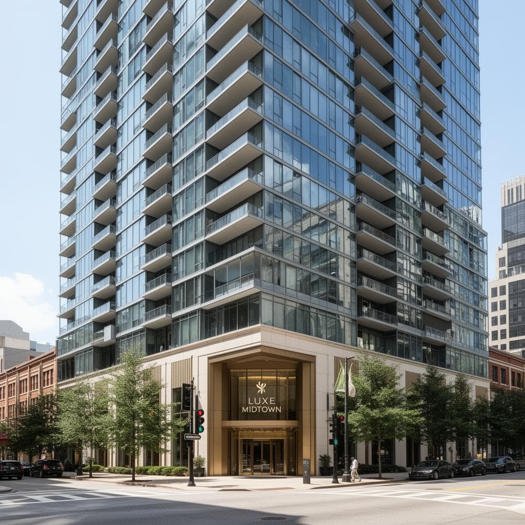Luxe Midtown luxury condo in Midtown Atlanta