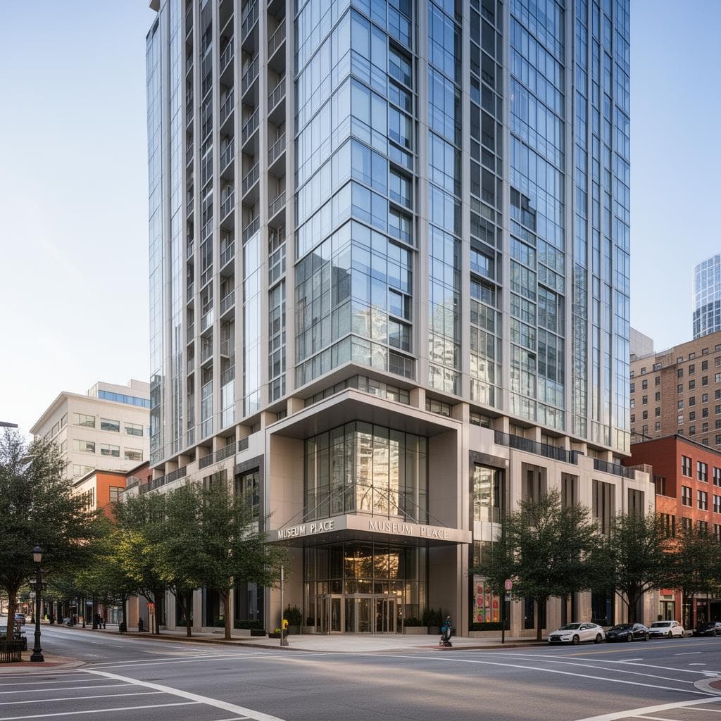 One Museum Place luxury condo in Midtown Atlanta