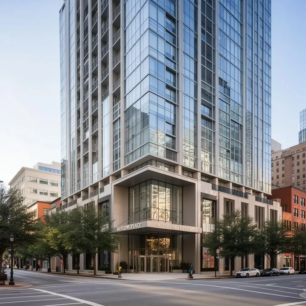 One Museum Place luxury condos Midtown