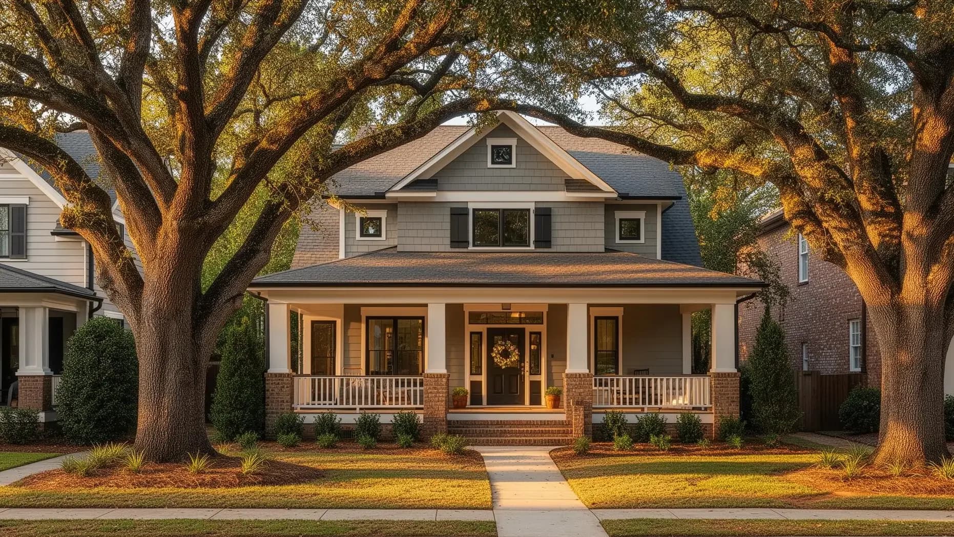 Luxury home in the Decatur area with Southern architectural character