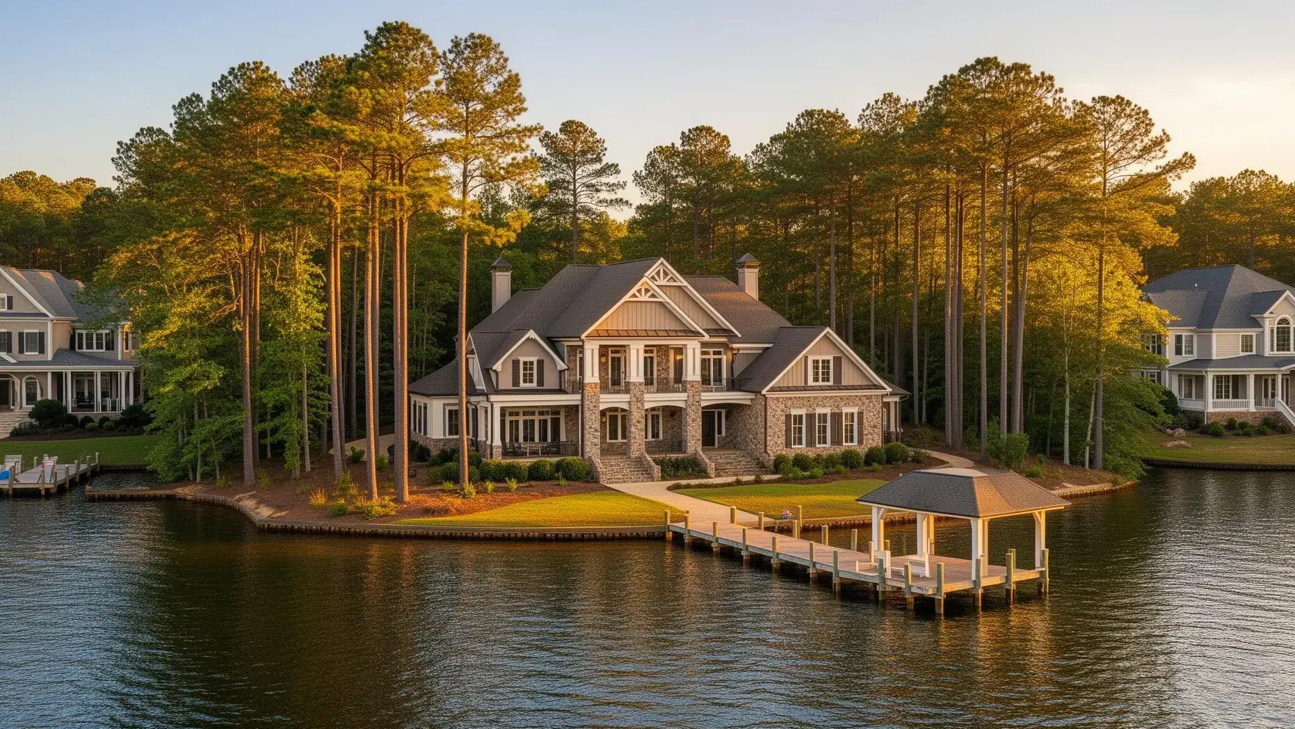 Gainesville Lake Lanier waterfront home