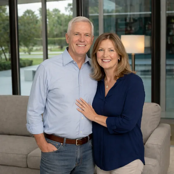 Michael and Jennifer T., luxury home buyers who relocated to Atlanta