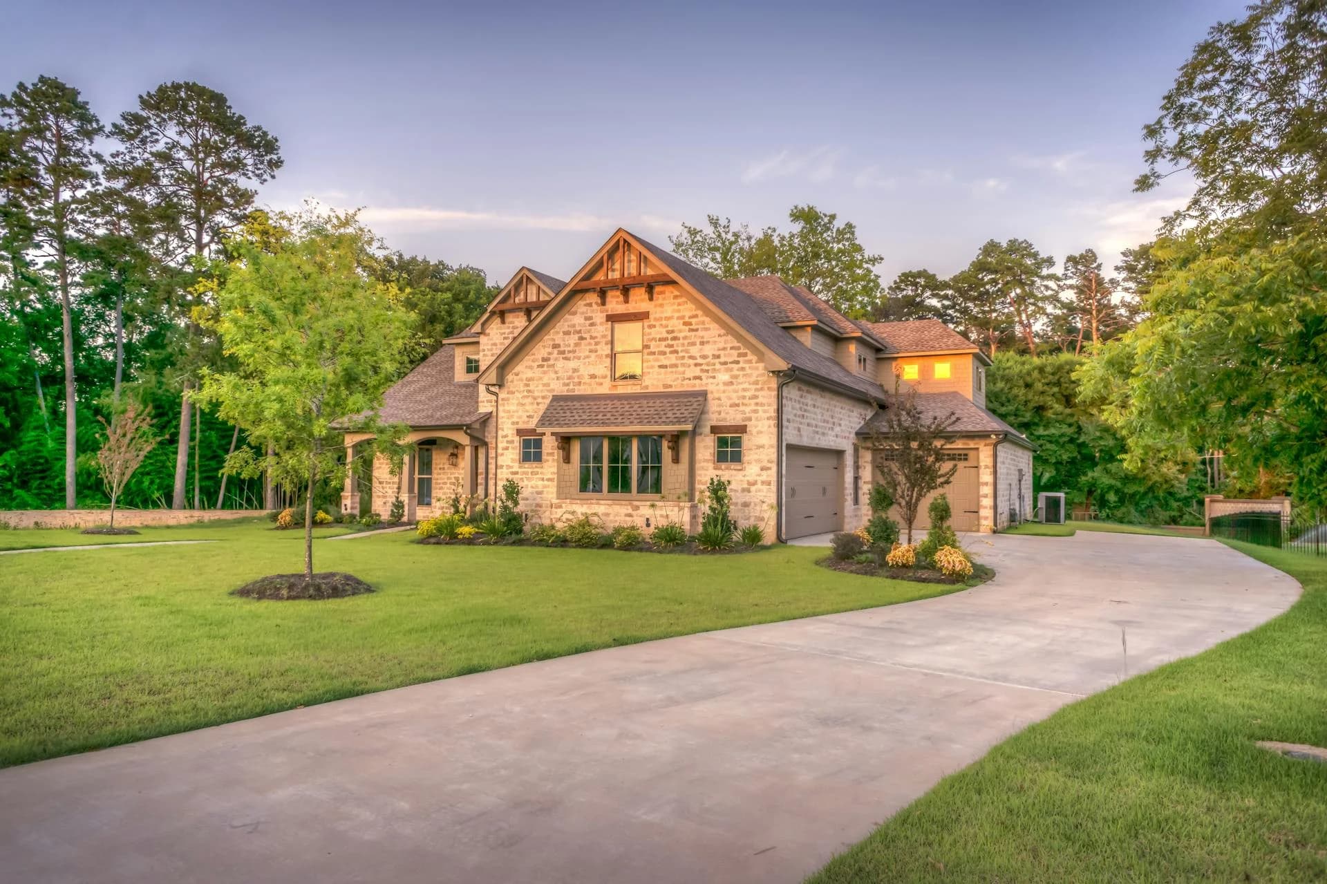 Stately Atlanta luxury home of the kind favored by relocating corporate executives