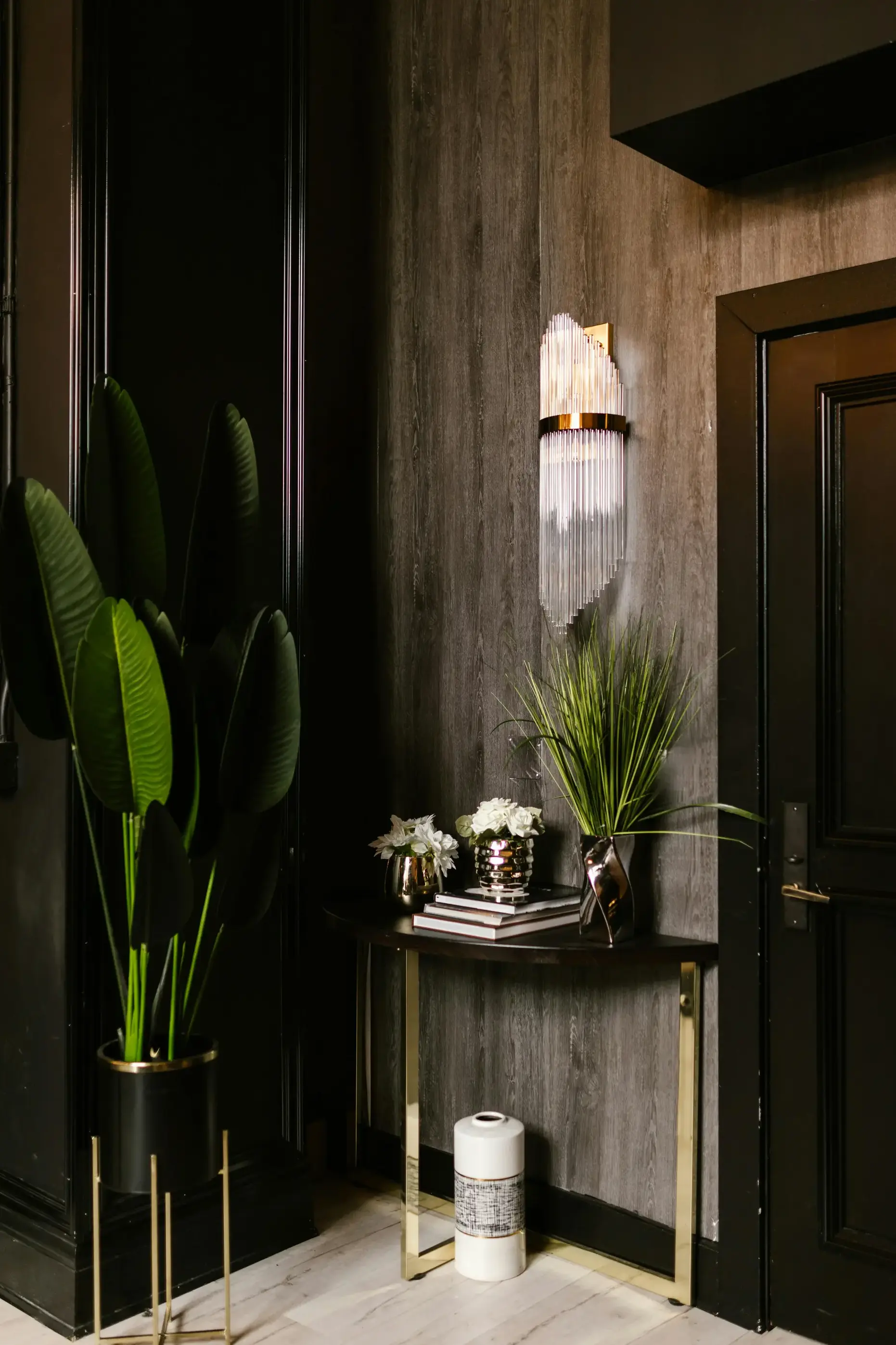 Dramatic foyer interior showcasing the renovation potential of Virginia-Highland's historic homes