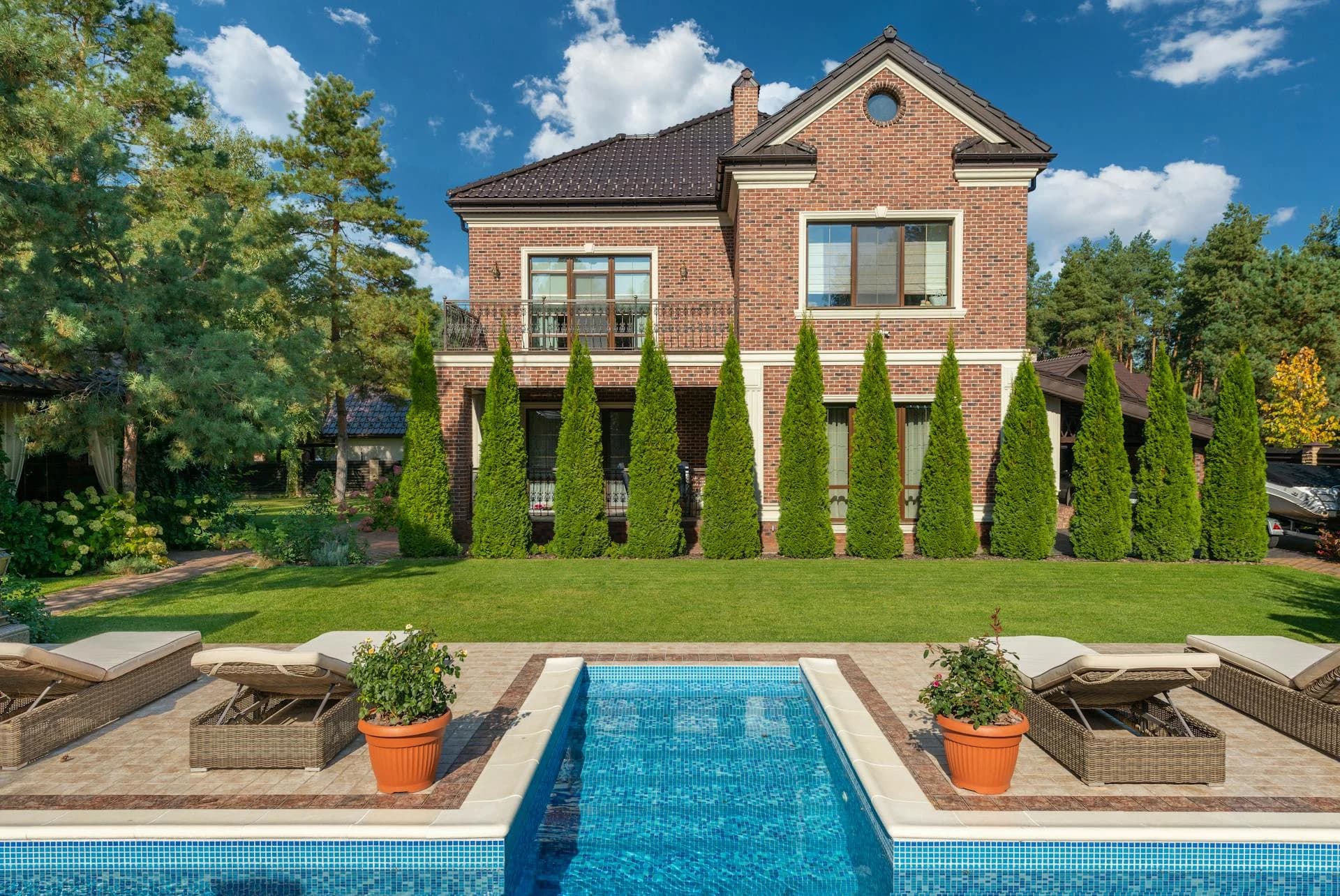 Luxury Atlanta estate representing asset protection through trusts and LLCs