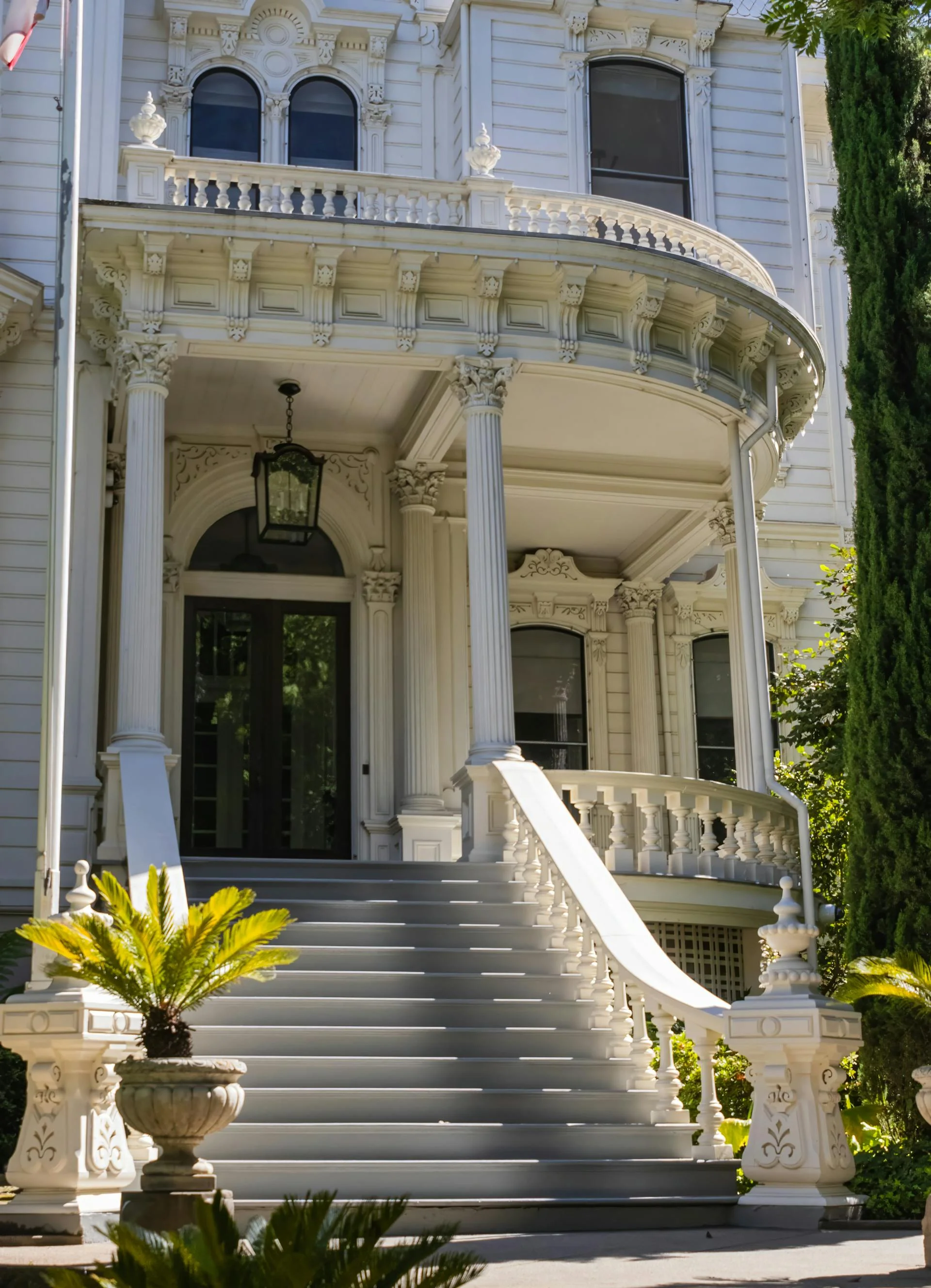 Luxury Atlanta home exterior representing the competitive bidding environment in the metro luxury market