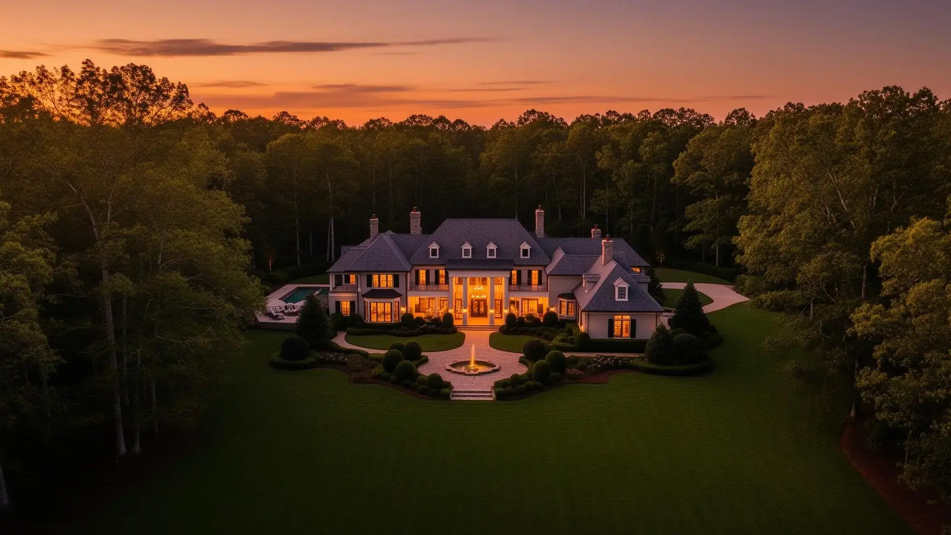 Luxury estate in Peachtree Corners, Georgia