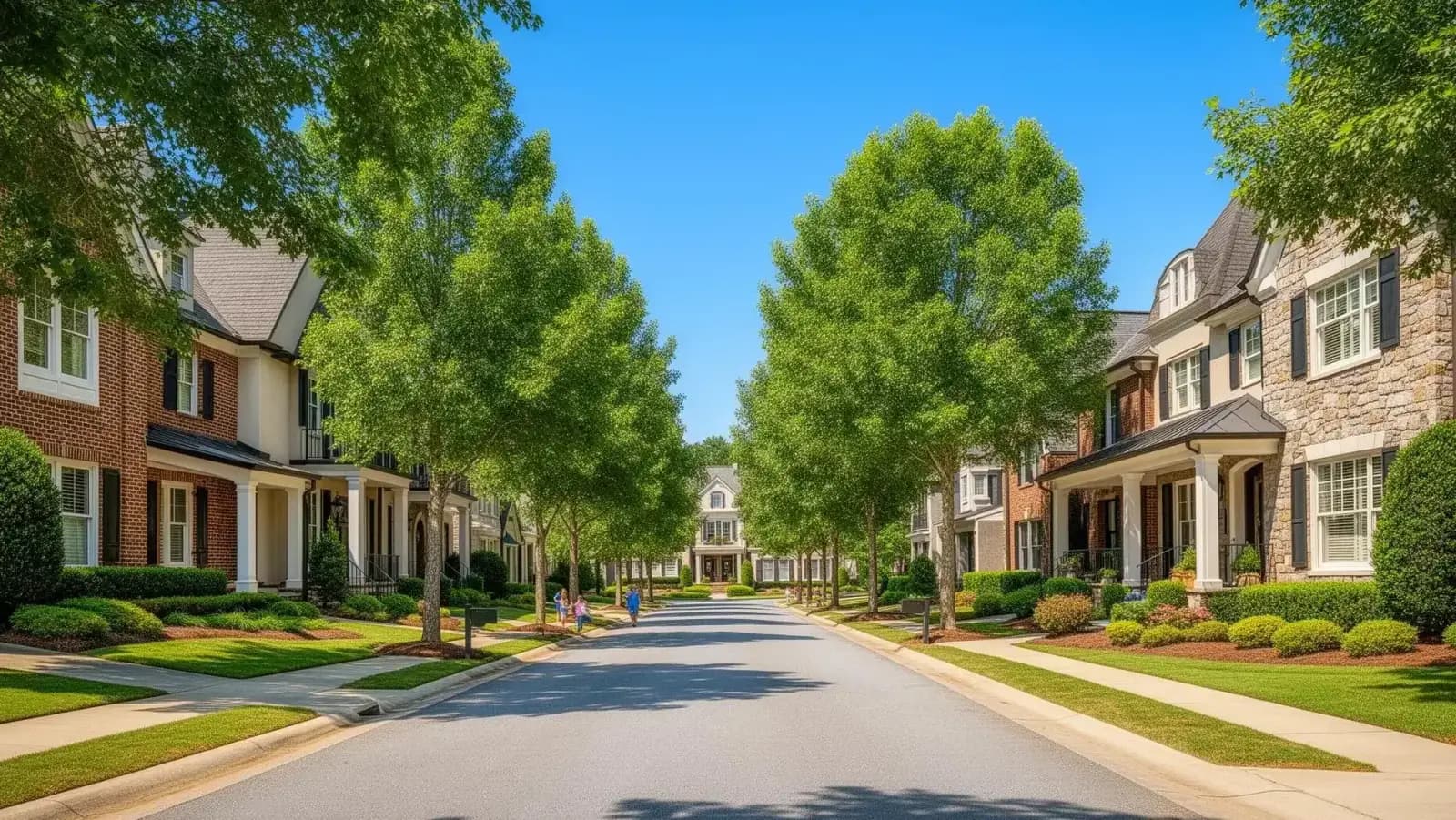 Johns Creek neighborhood street