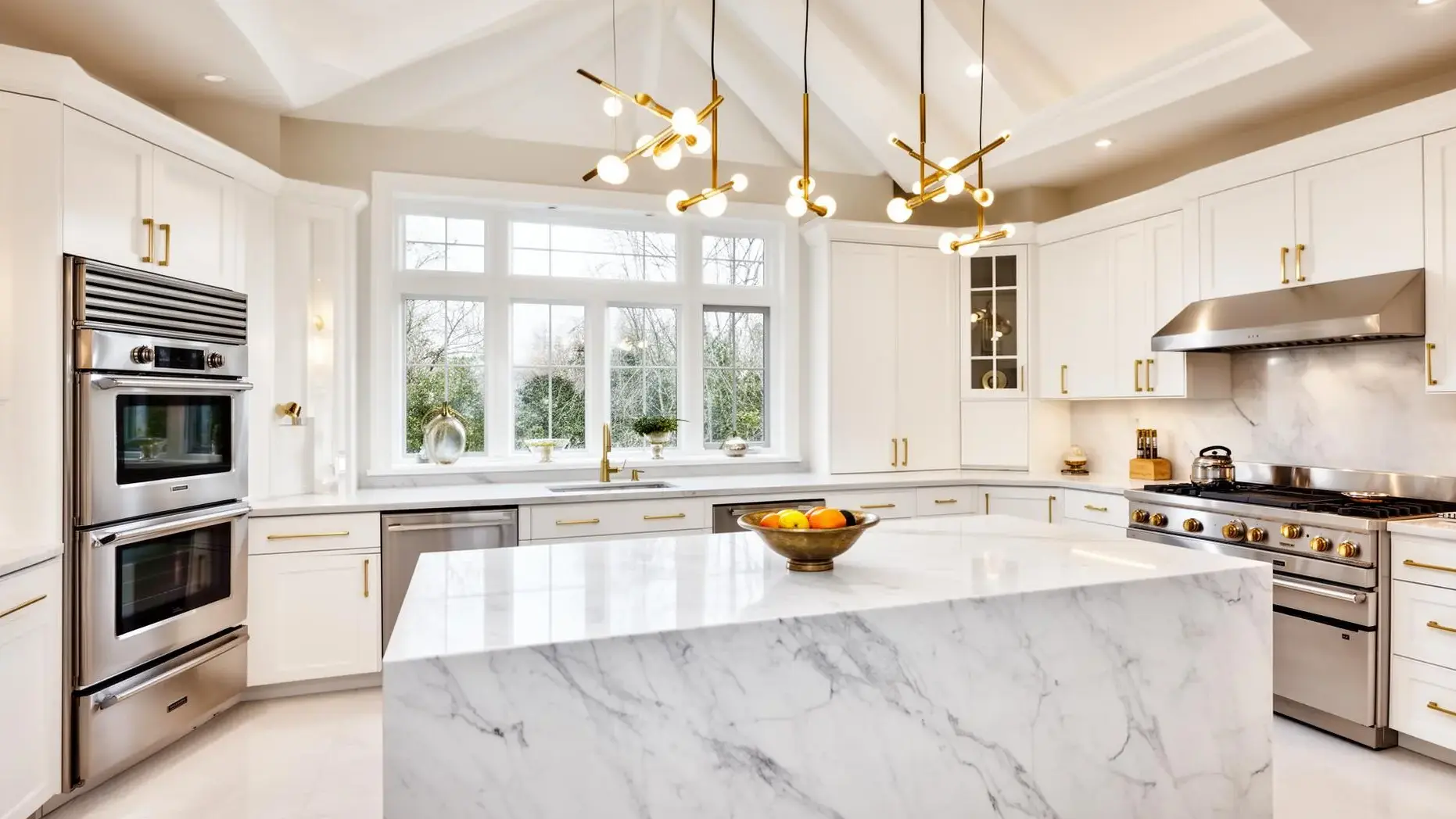 Luxury kitchen interior