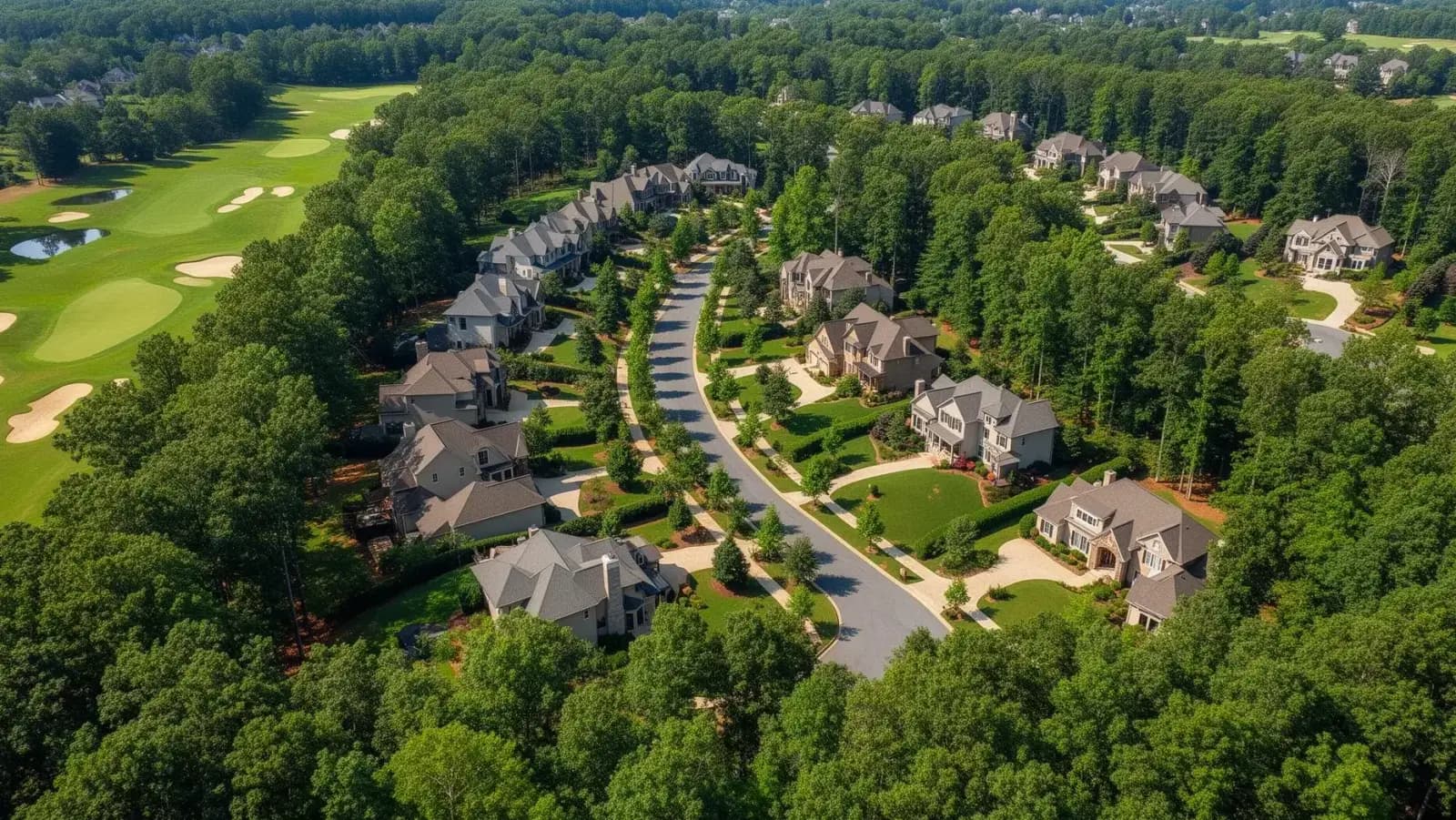 Aerial gated community
